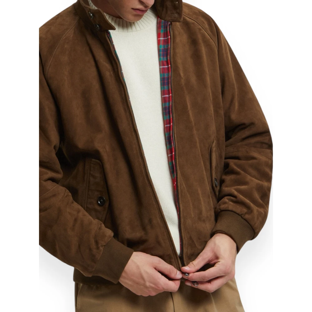 Baracuta Suede Winter G9 Jas Beige Heren