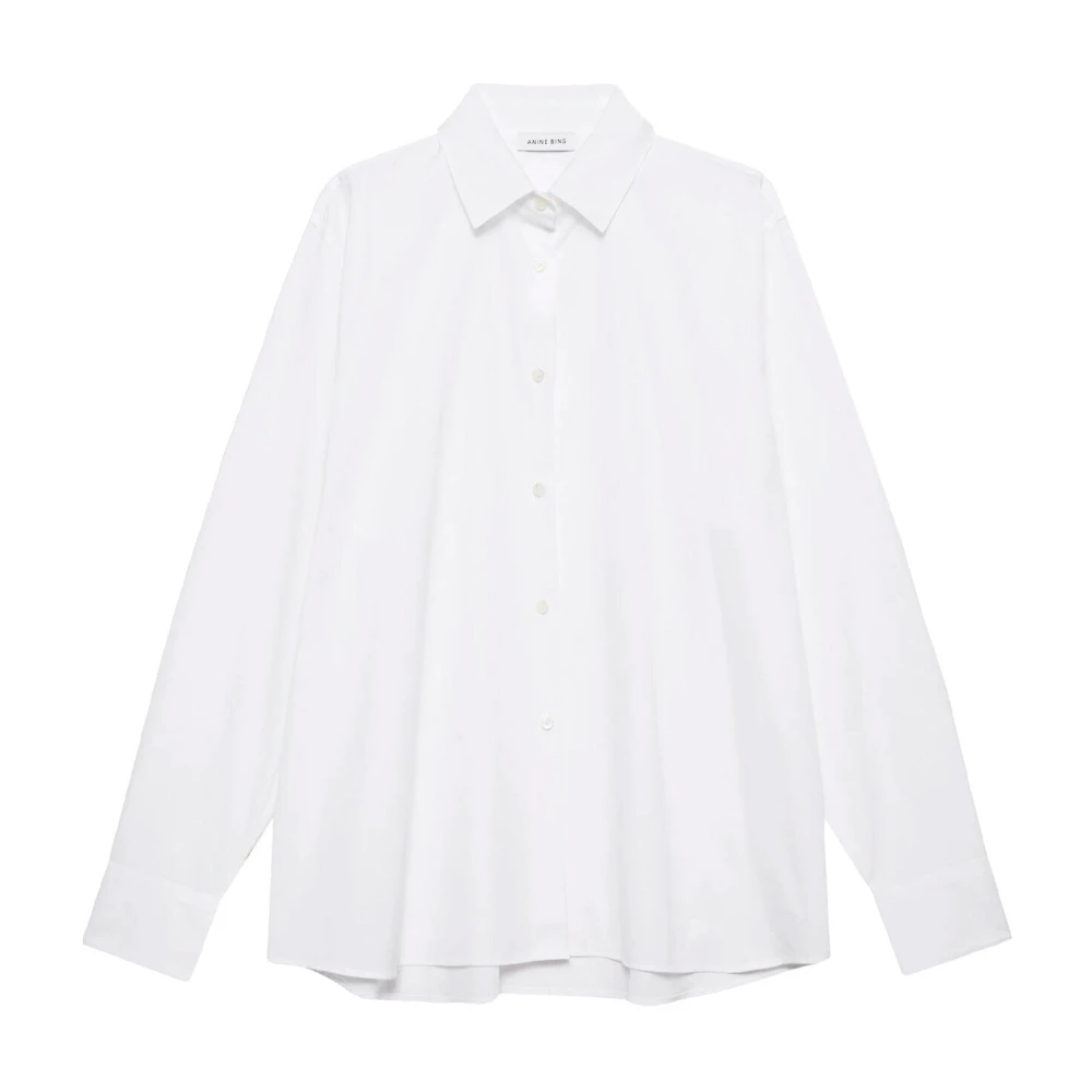 Anine Bing Women's White Essie Shirt - Shirts - M - Blouses & Shirts