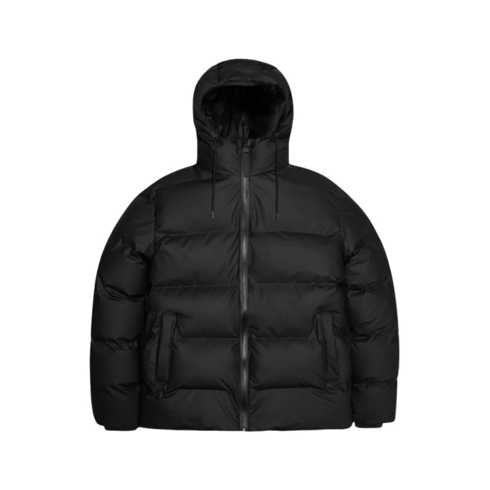 Rains Iconische Geïsoleerde Pufferjas Black Dames