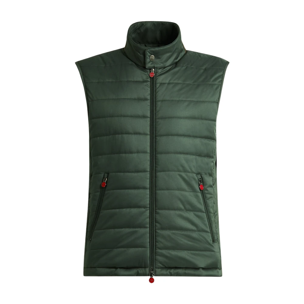 Kiton - Jackets > Vests - Green - Kiton - Modalova