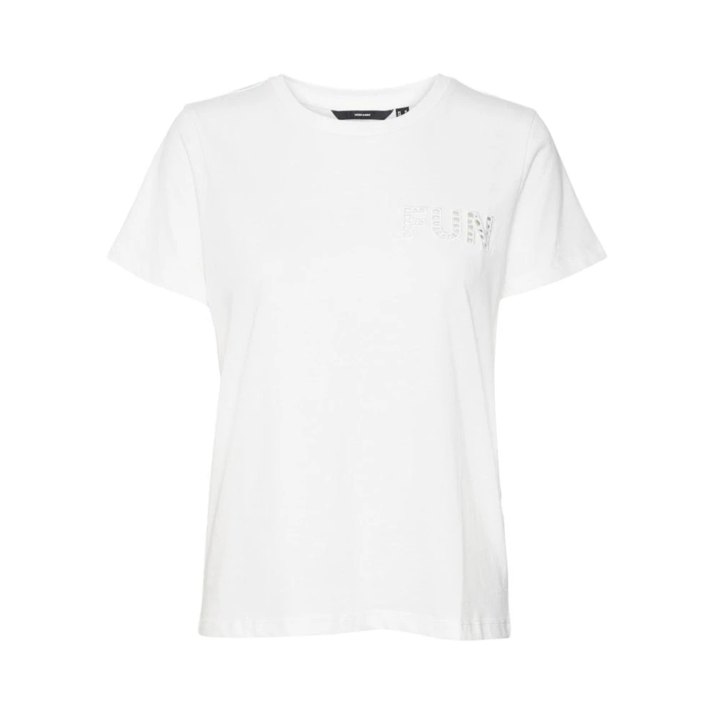 Vero Moda Francis T-Shirt White Dames