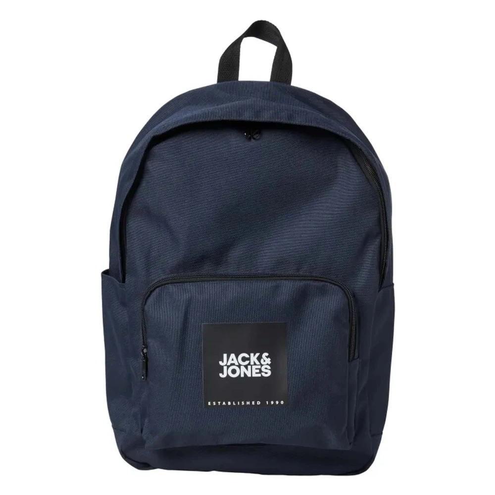 Jack & jones Stijlvolle schoolrugzak met meerdere compartimenten Blue Heren