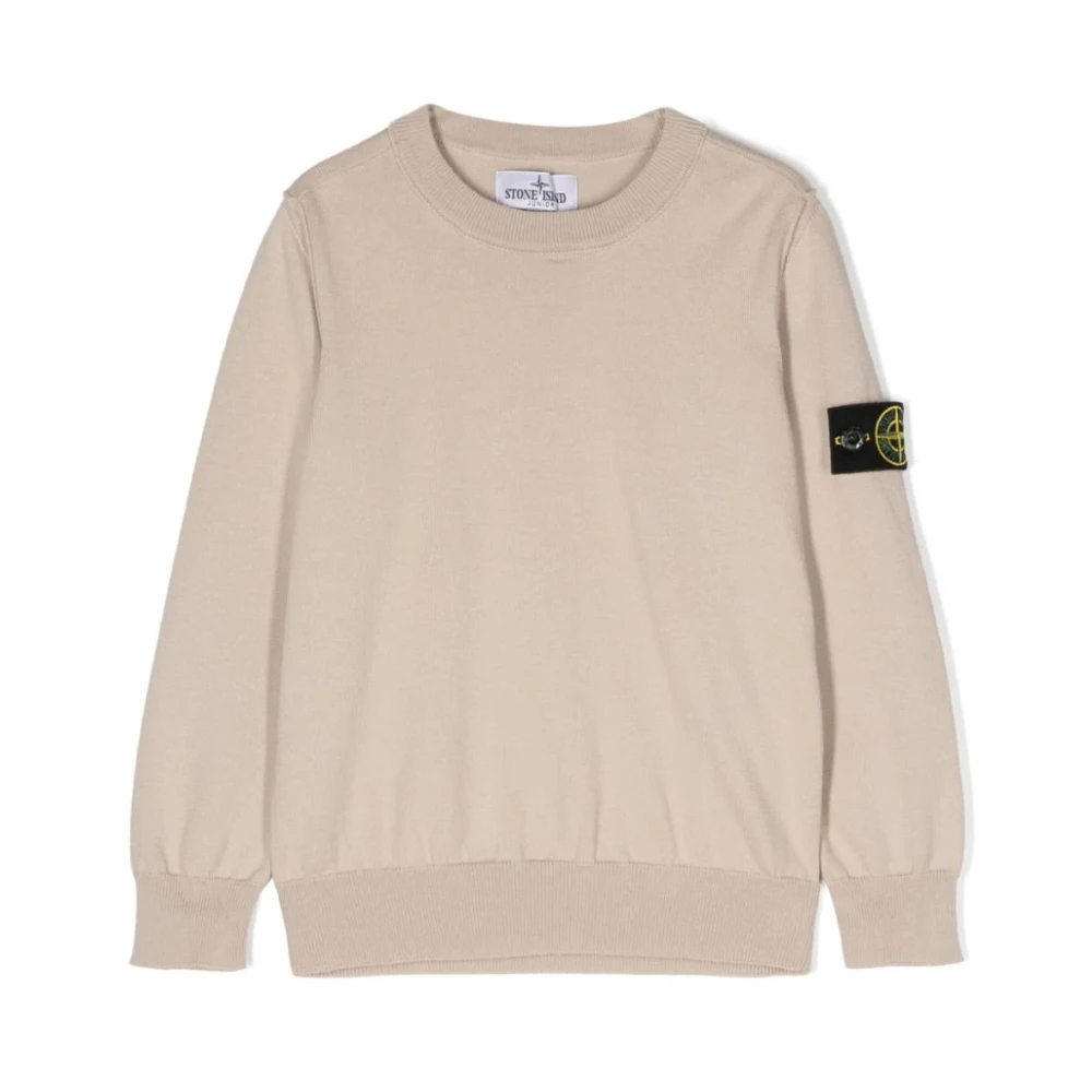 Brun Crew-Neck Sweater Shaved Knit