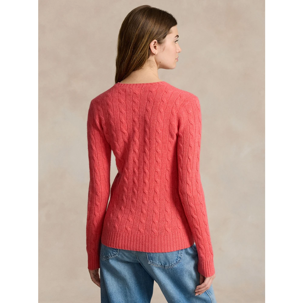 Polo Ralph Lauren Rosette Heather Julianna Pullover Pink Dames