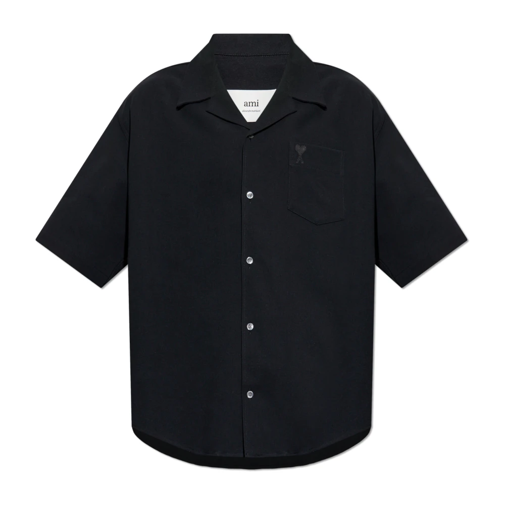 Shirts > Short Sleeve Shirts - - Ami Paris - Modalova