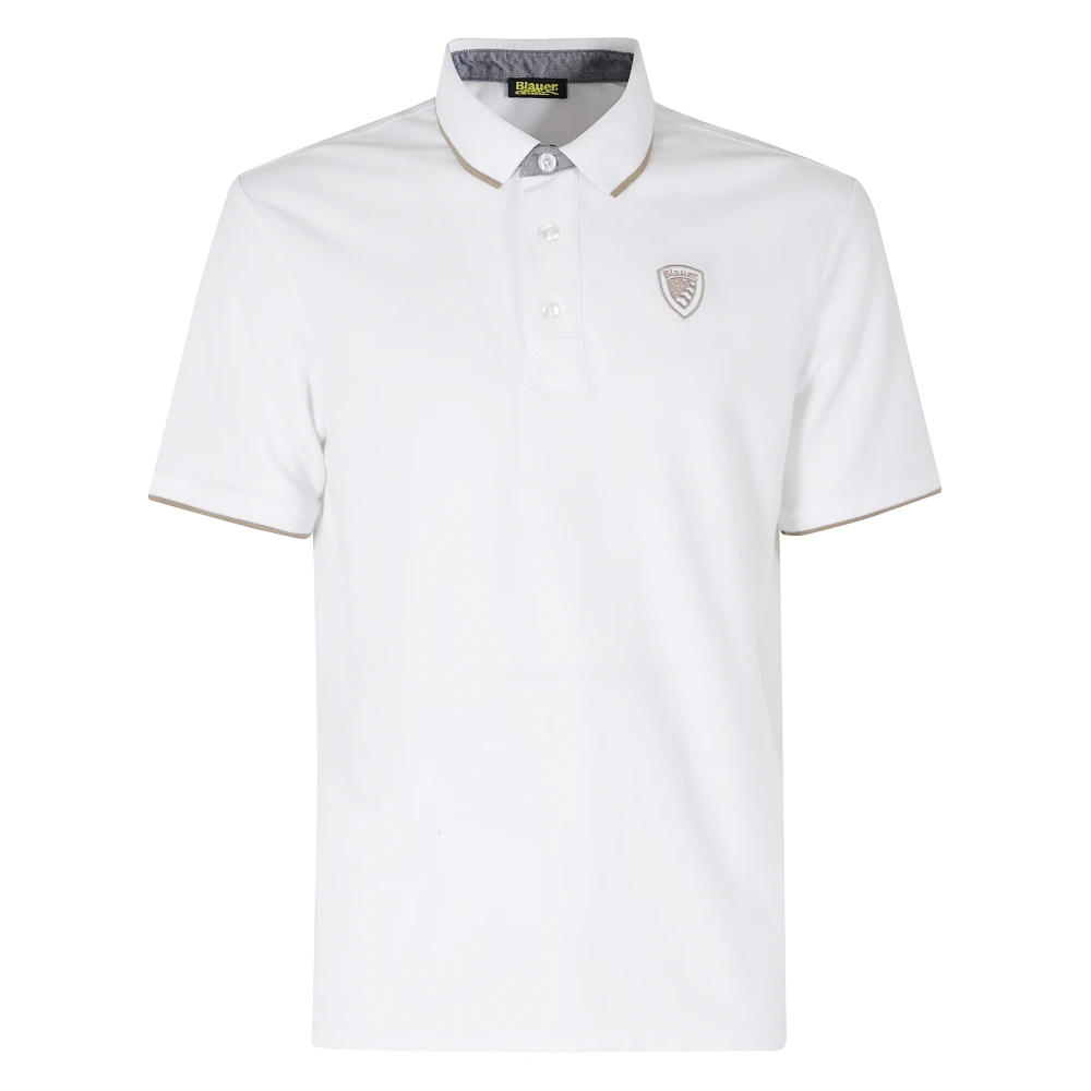 Blauer Uomo Bianco - Damon Polo Shirt - Tops - 2XL
