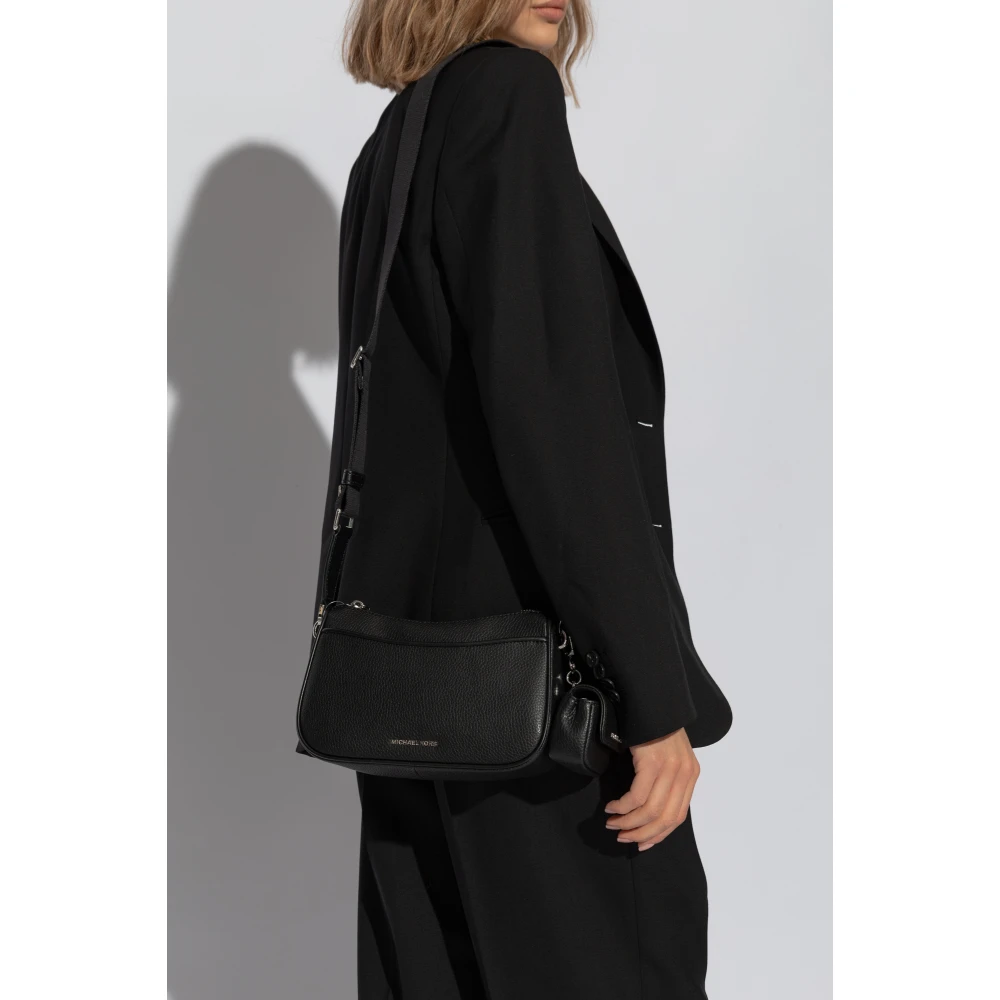 Michael Kors 'Jet Set' schoudertas Black Dames