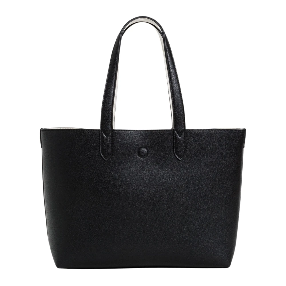 Twinset Omkeerbare Tote Tas met Afneembare Pouch Black Dames
