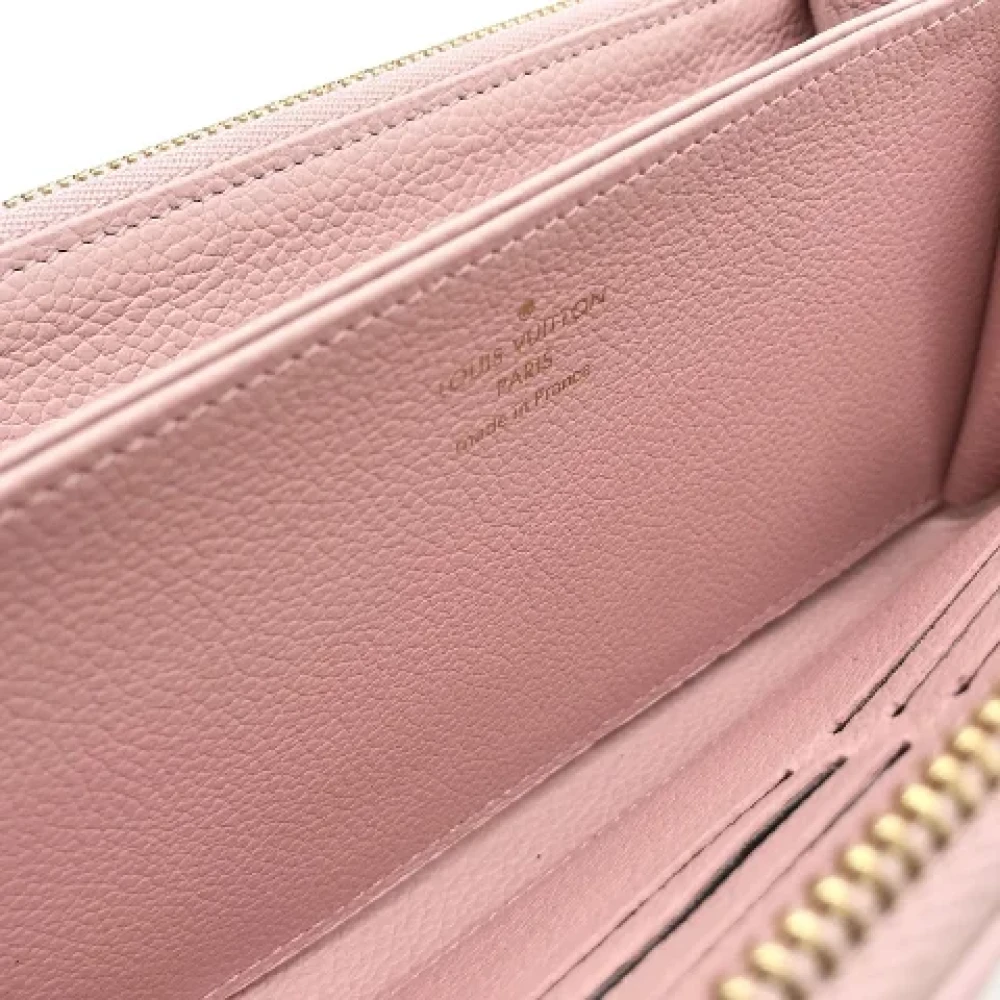 Louis Vuitton Vintage Pre-owned Canvas wallets Pink Dames