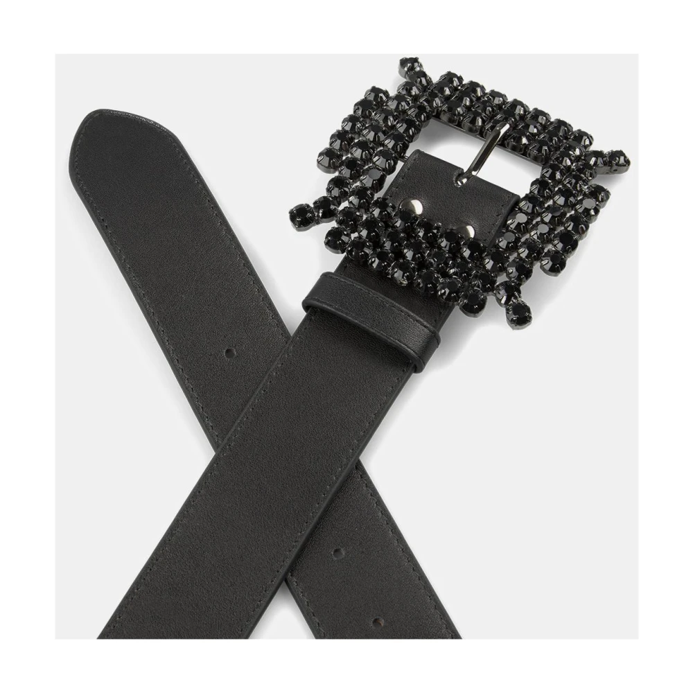 Alma en Pena Strass gesp riem Black Dames