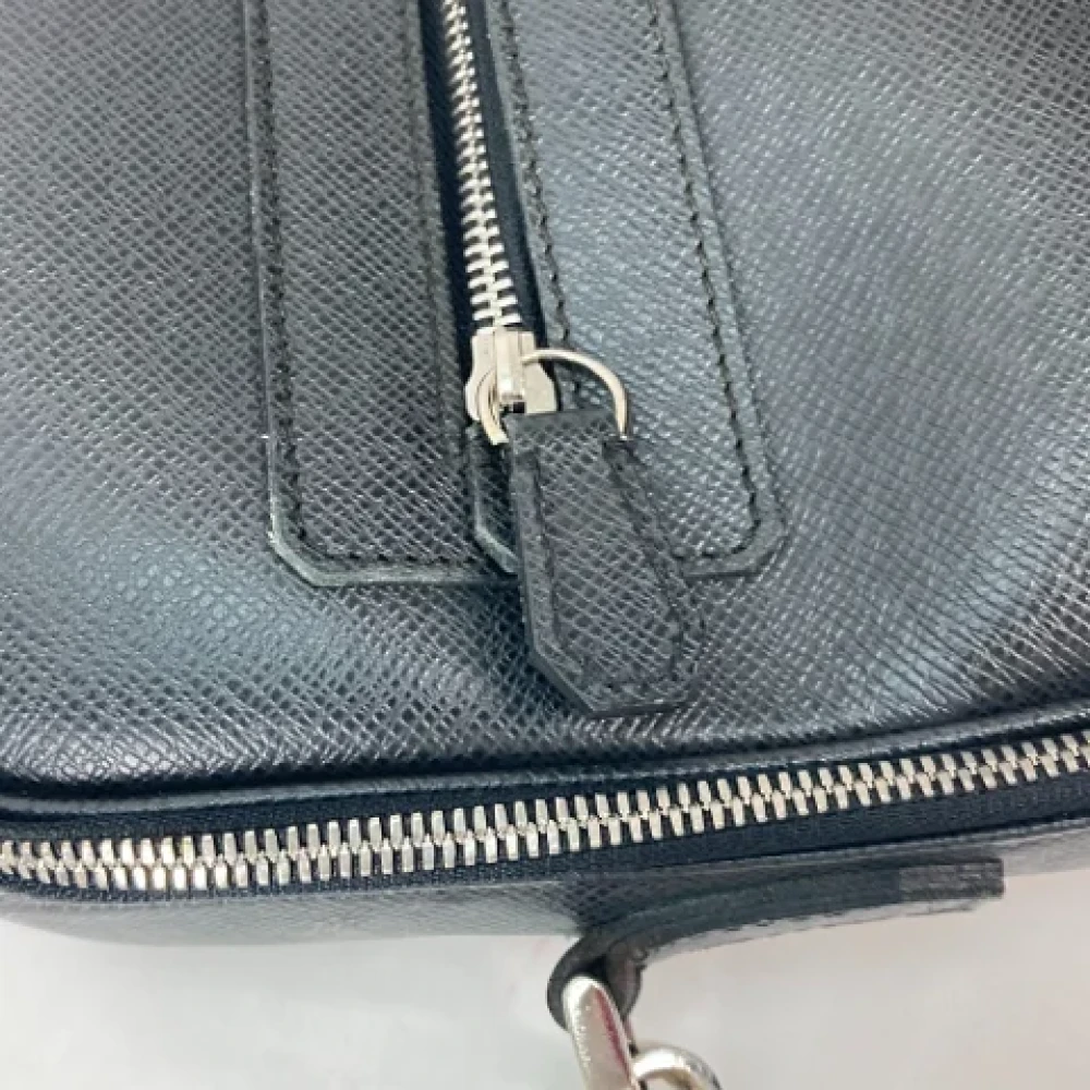 Louis Vuitton Vintage Pre-owned Leather handbags Black Heren