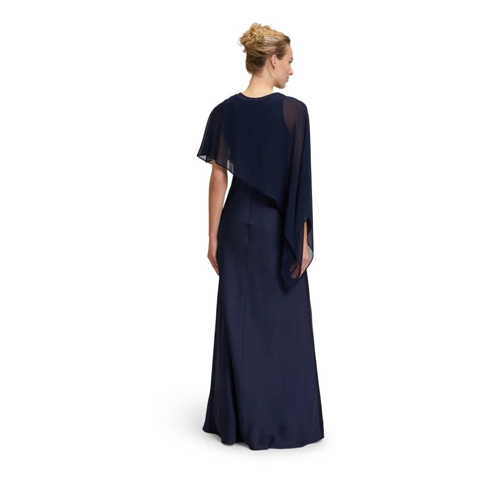 Vera Mont Slim Fit Cocktailjurk Blue Dames