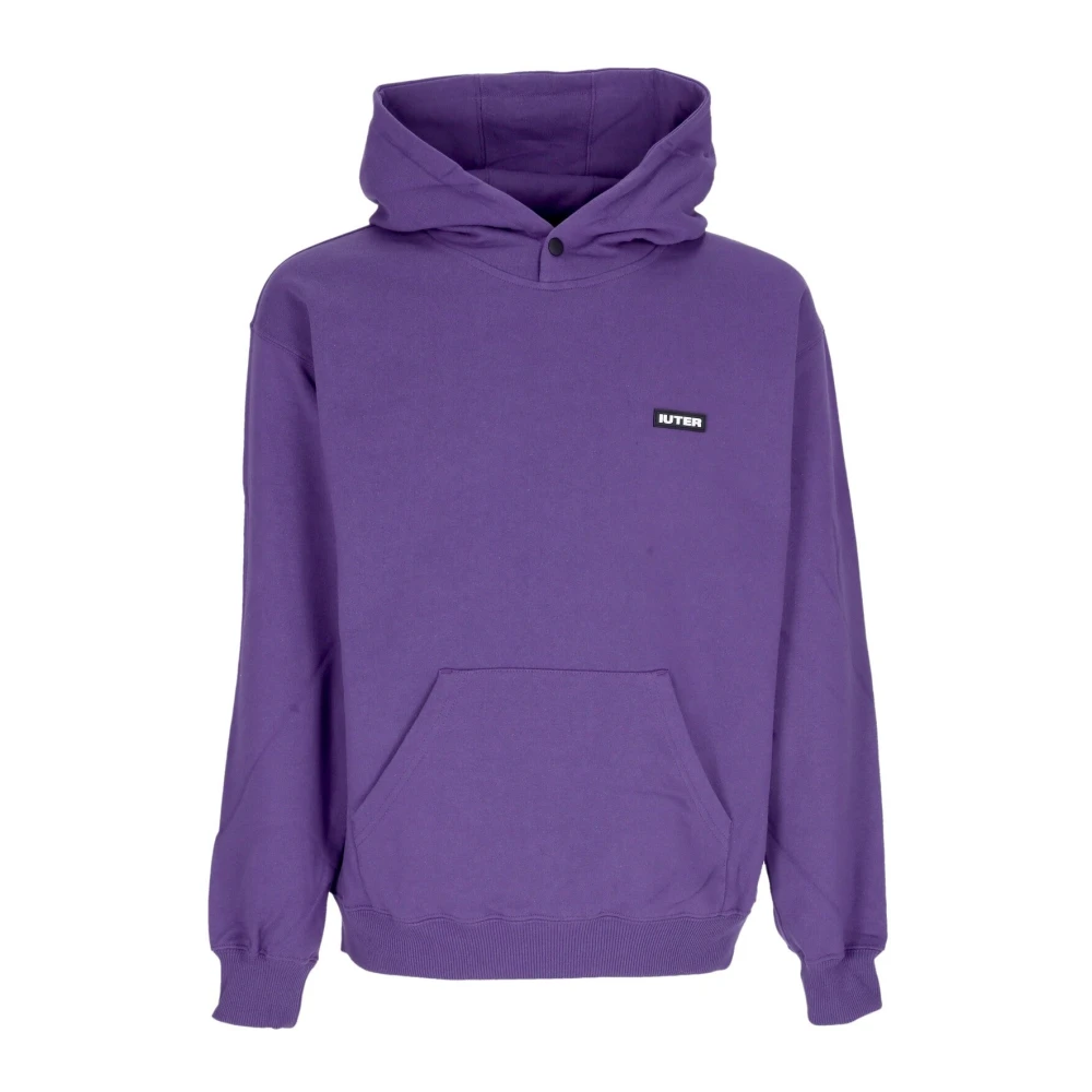 Iuter Familie Hoodie Violet Lichtgewicht Sweatshirt Purple Heren