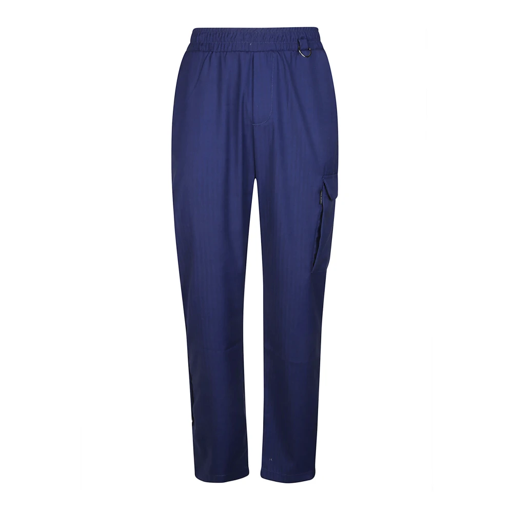 Family First Slim-fit Trousers Blue Heren