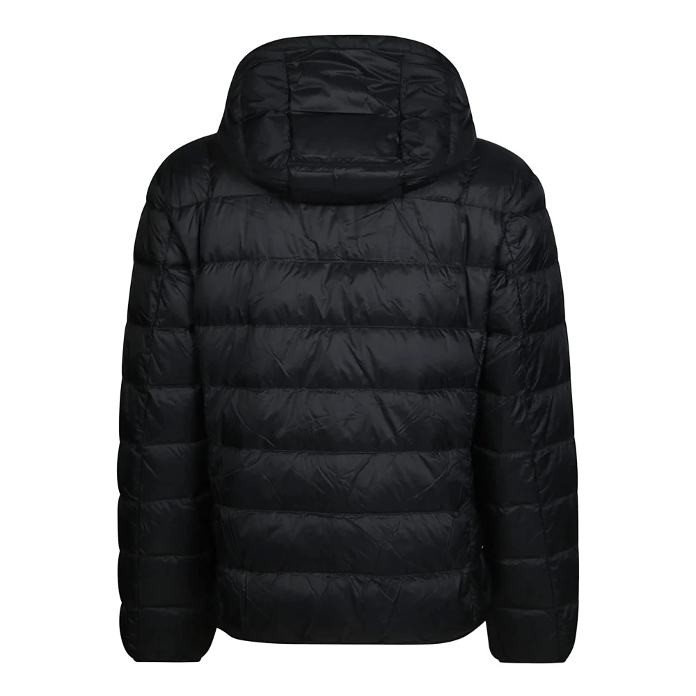 Sun68 Warme Hooded Donsjas Black Heren
