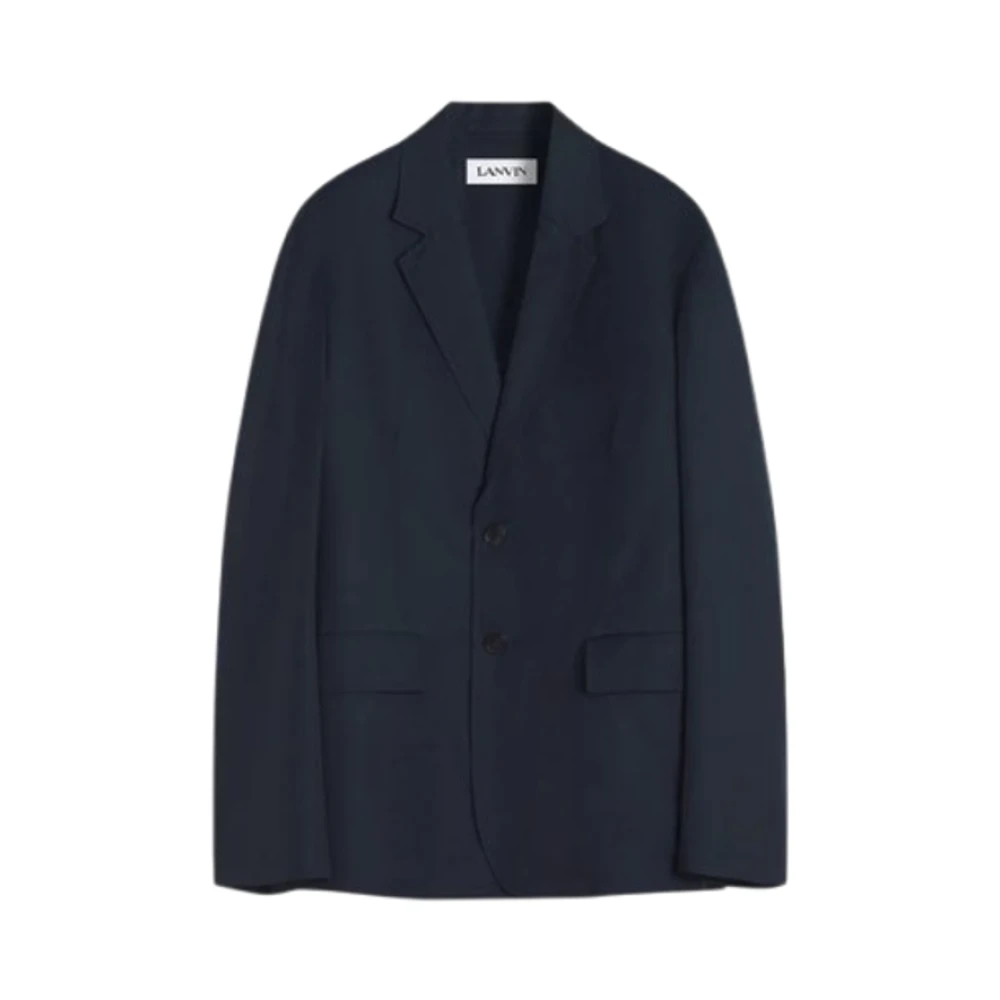 Lanvin - Jackets > Blazers - Blue - Lanvin - Modalova