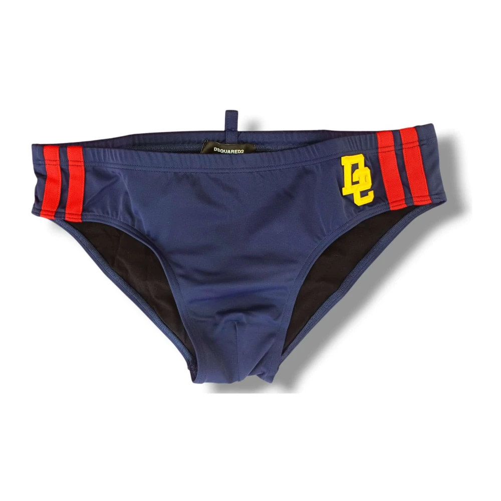 Dsquared2 Heren Zwembroek voor Zomerplezier Blue Heren