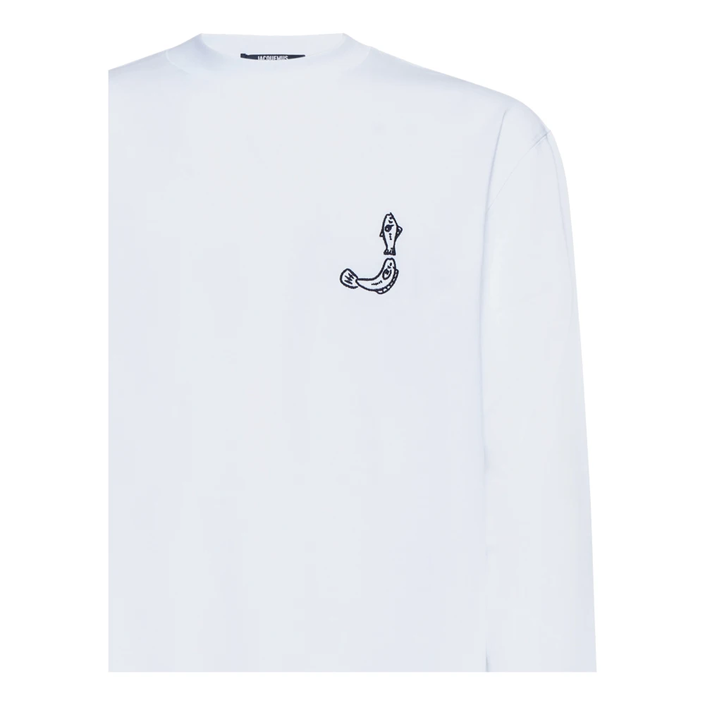 Jacquemus Witte T-shirts en Polos White Heren
