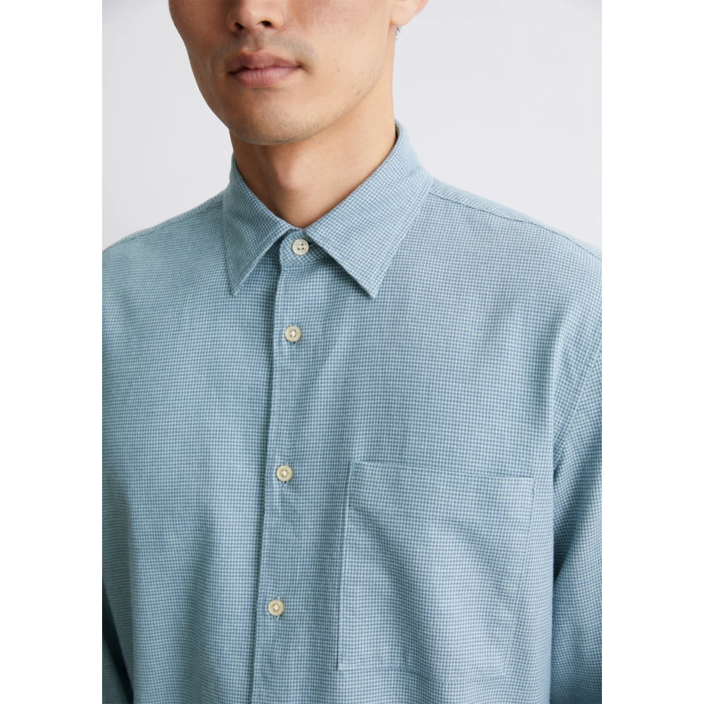 Marc O'Polo Gewoon overhemd Blue Heren