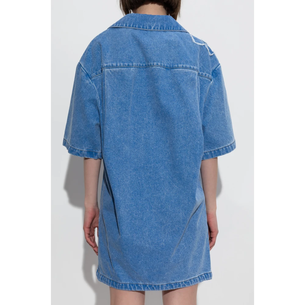 Marni Denim jurk Blue Dames