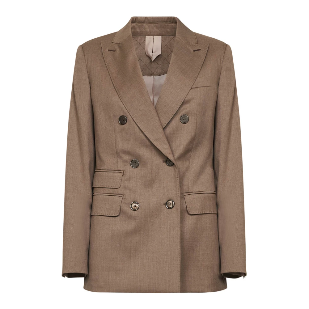 Max Mara Brown Blazers, Female, M, Cupola Blazer