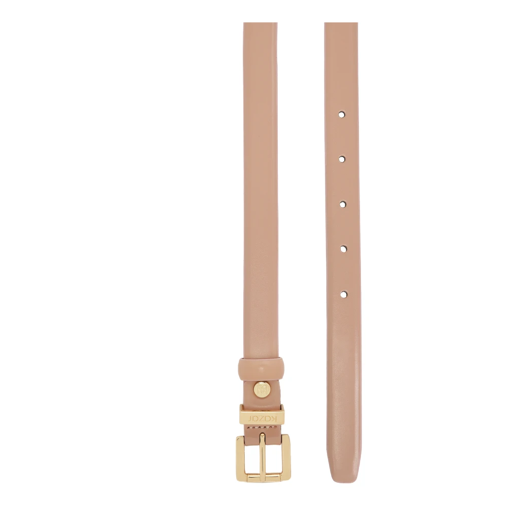 Kazar Smalle lichtroze leren riem Pink Dames