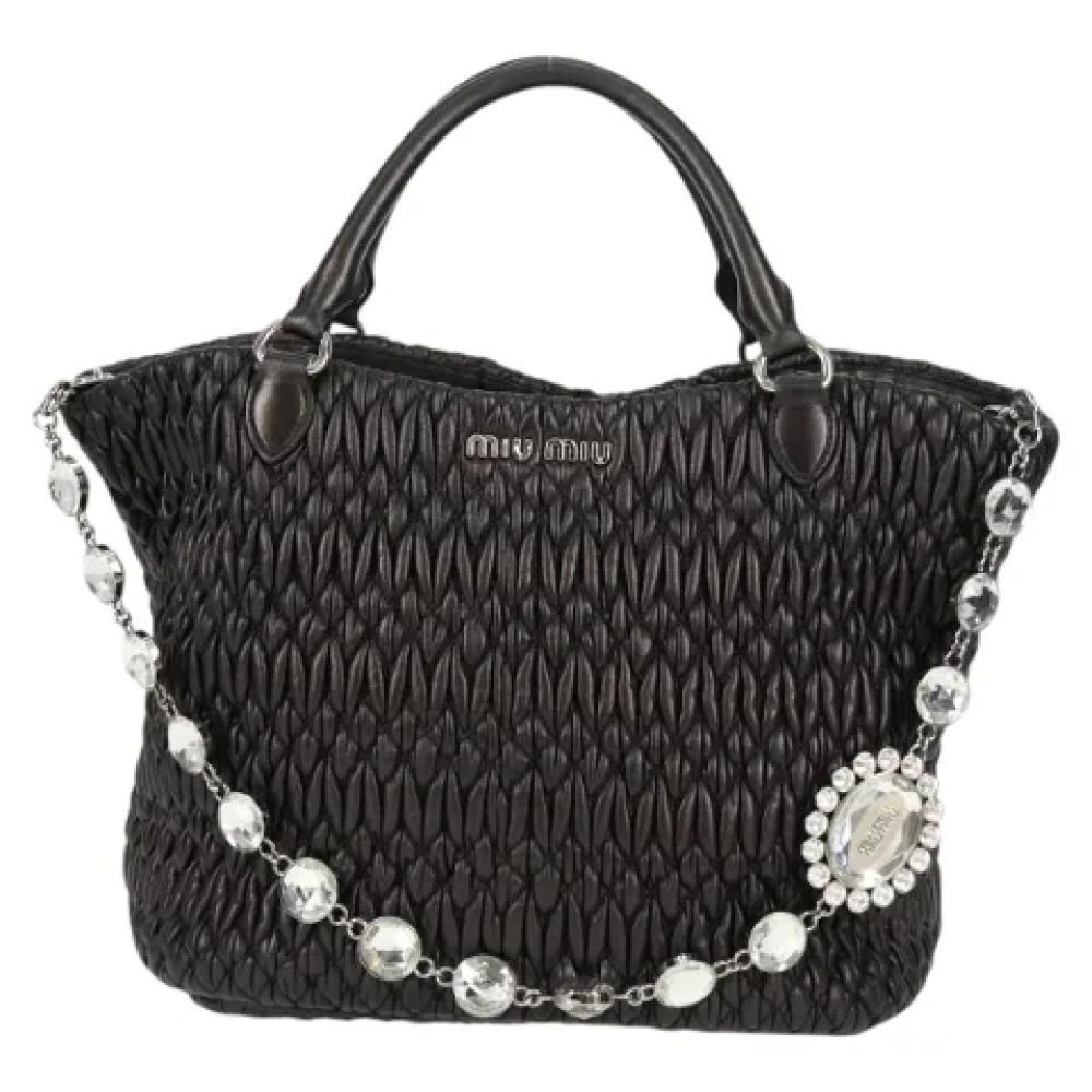 Pre-owned > Pre-owned Bags > Pre-owned Tote Bags - - Miu Miu Pre-owned - Modalova