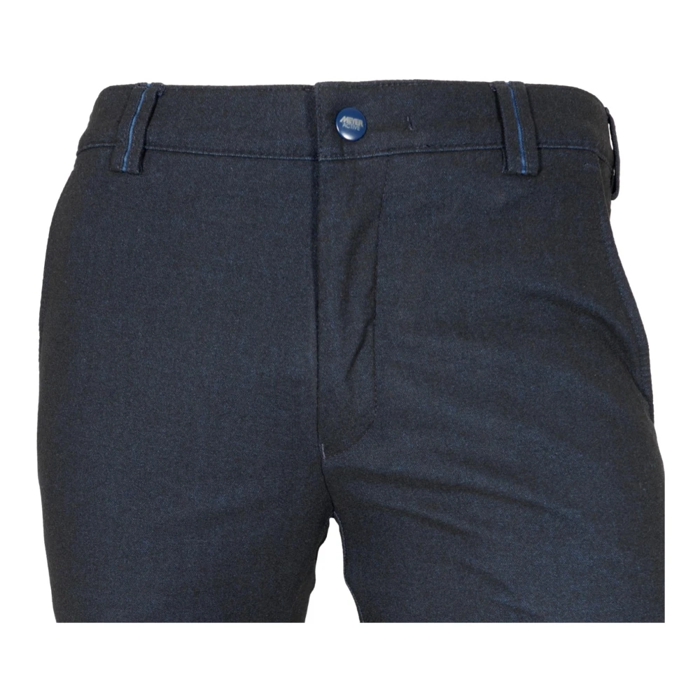 Meyer Actieve Jersey Look Blauwe Broek Blue Heren