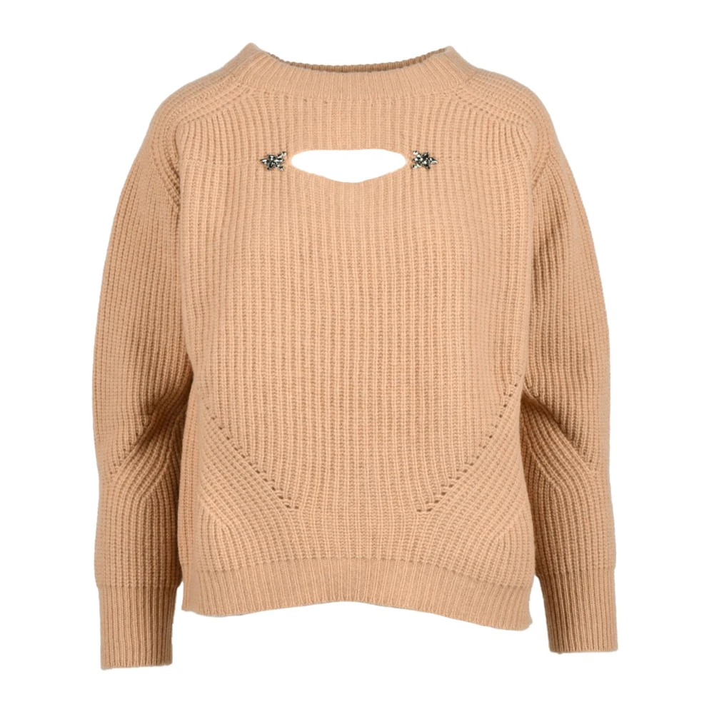 Anna Molinari Maglia Brown Dames