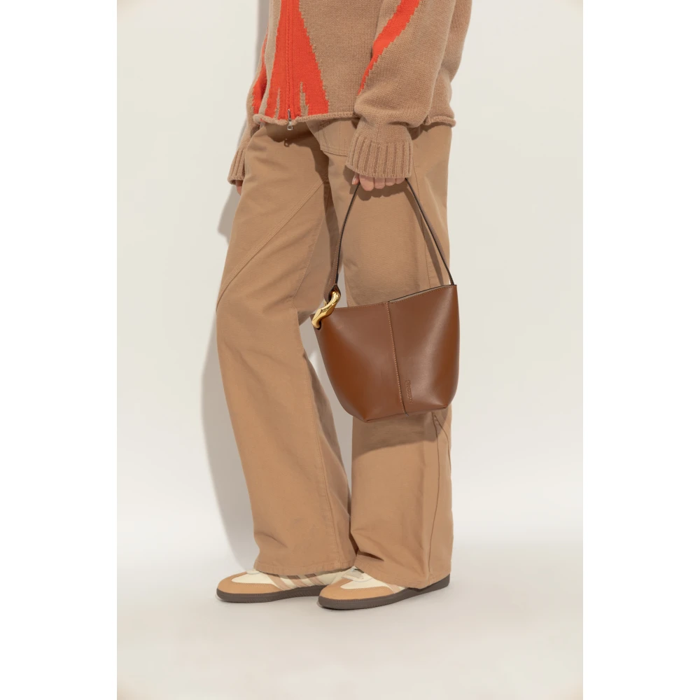 JW Anderson Schoudertas Brown Dames