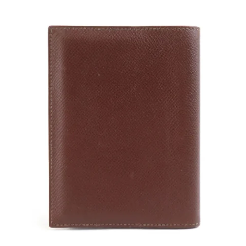 Hermès Vintage Pre-owned Leather home-office Brown Dames