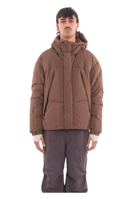 Anti-Drip Hooded Down Jacket