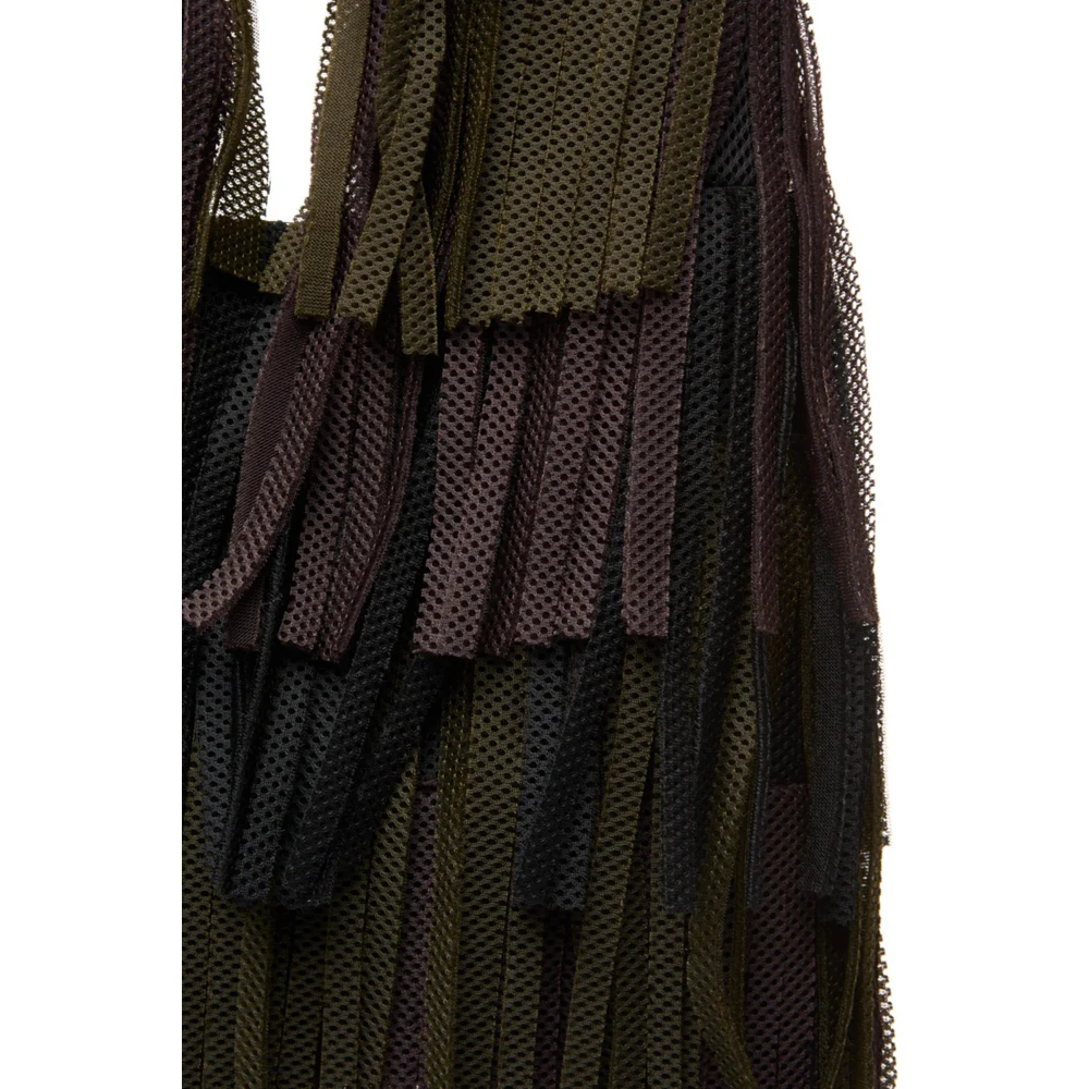 La Milanesa Fringed Neopreen Schoudertas Multicolor Dames