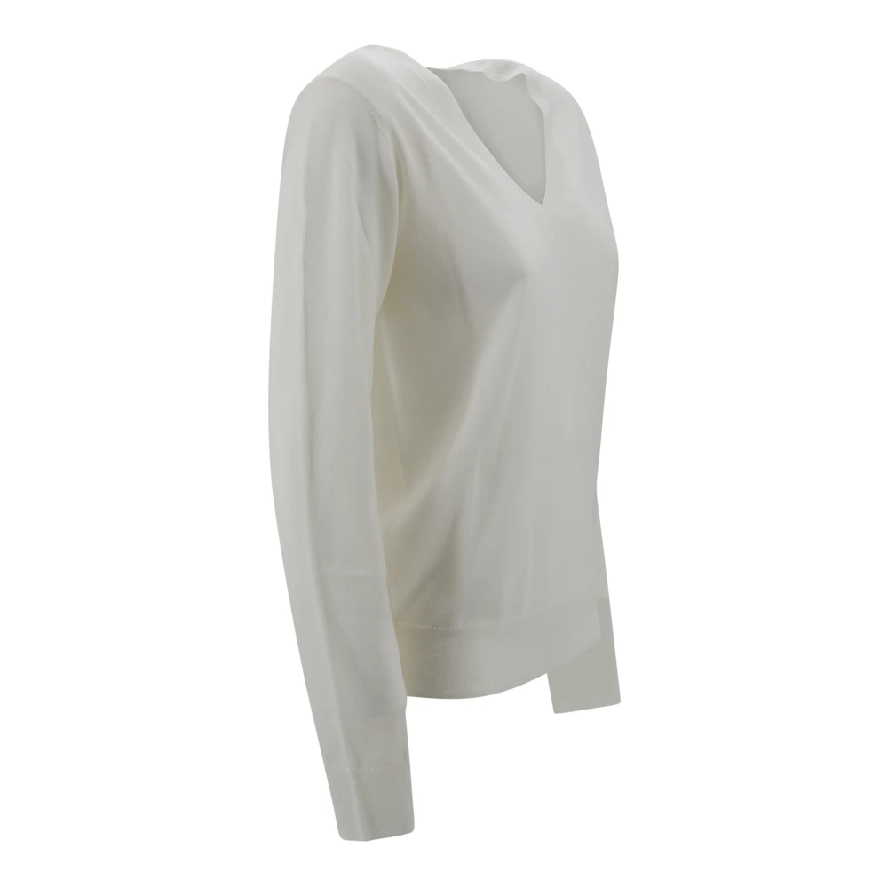 P.a.r.o.s.h. Crème Sweater Linfa25 Stijlvol Model Beige Dames