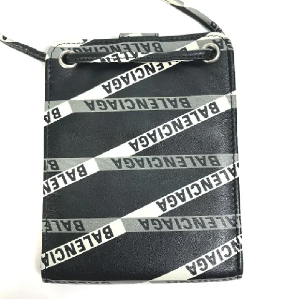 Balenciaga Vintage Pre-owned Leather balenciaga-bags Black Heren