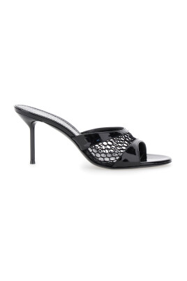 mesh-patent-mule-sandals