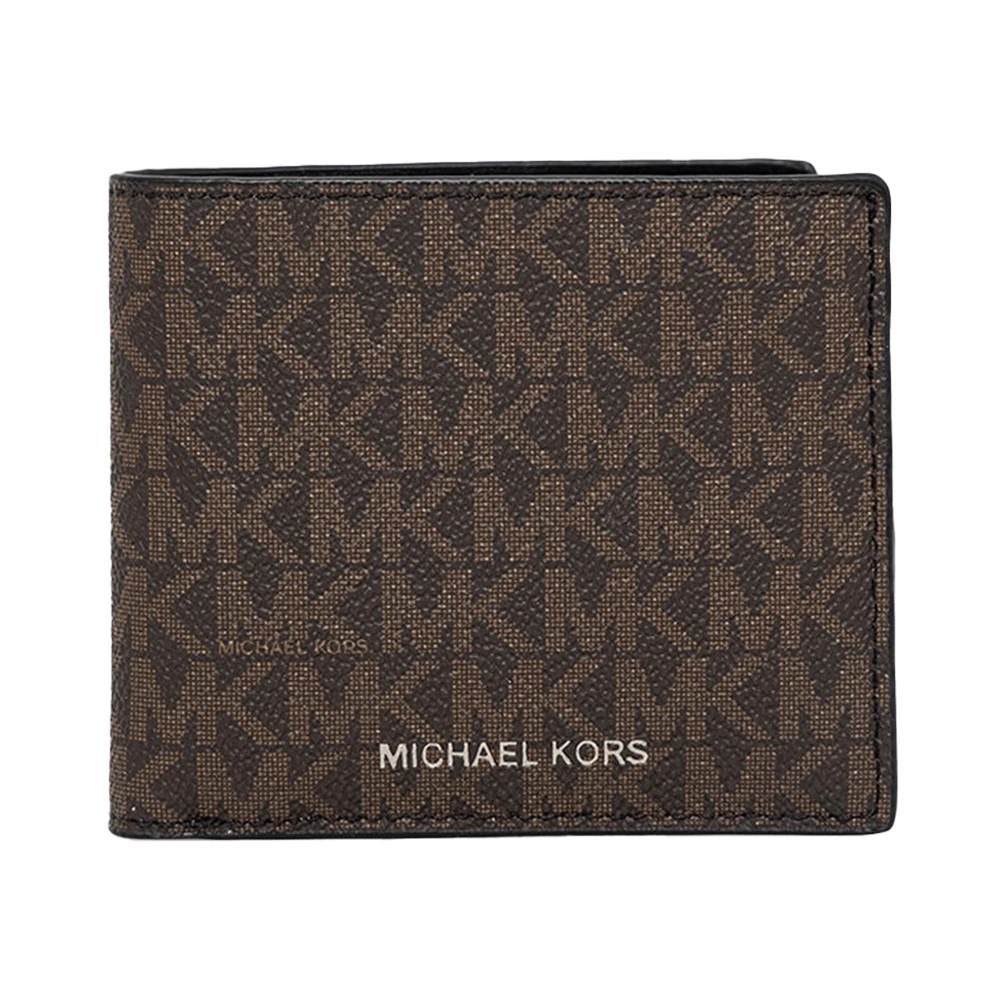 Michael Kors Stijlvolle Portemonnee voor Dagelijks Gebruik Brown Heren
