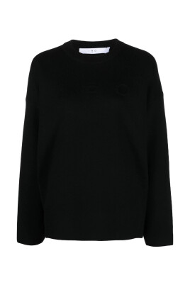 pull-noir-en-laine-avec-logo
