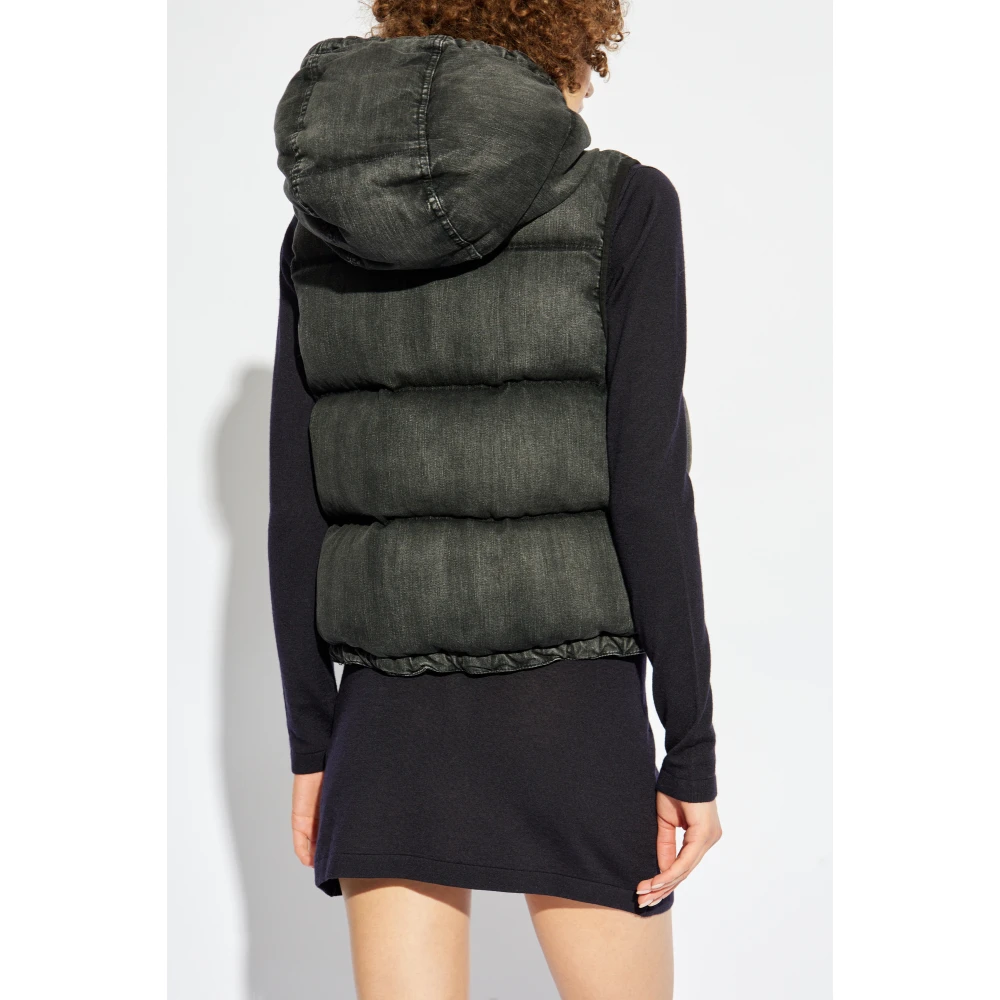 Diesel Geïsoleerd vest W-Hopper Black Dames