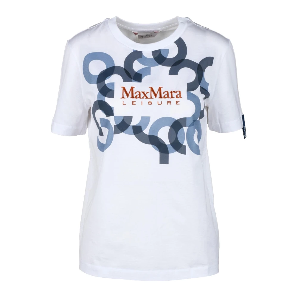 Max Mara Tshirt White Dames