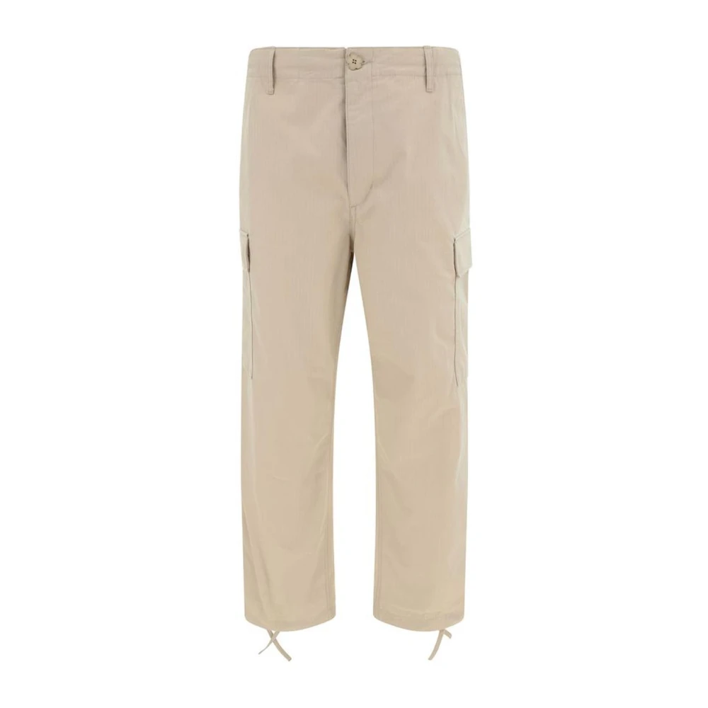 Kenzo Cargo Werkbroek met meerdere zakken Beige Heren