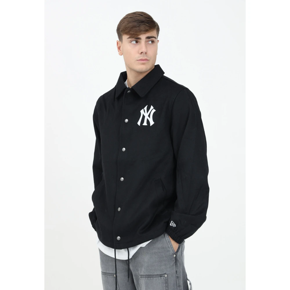 new era MLB New York Yankees Zwarte Jas Black Heren