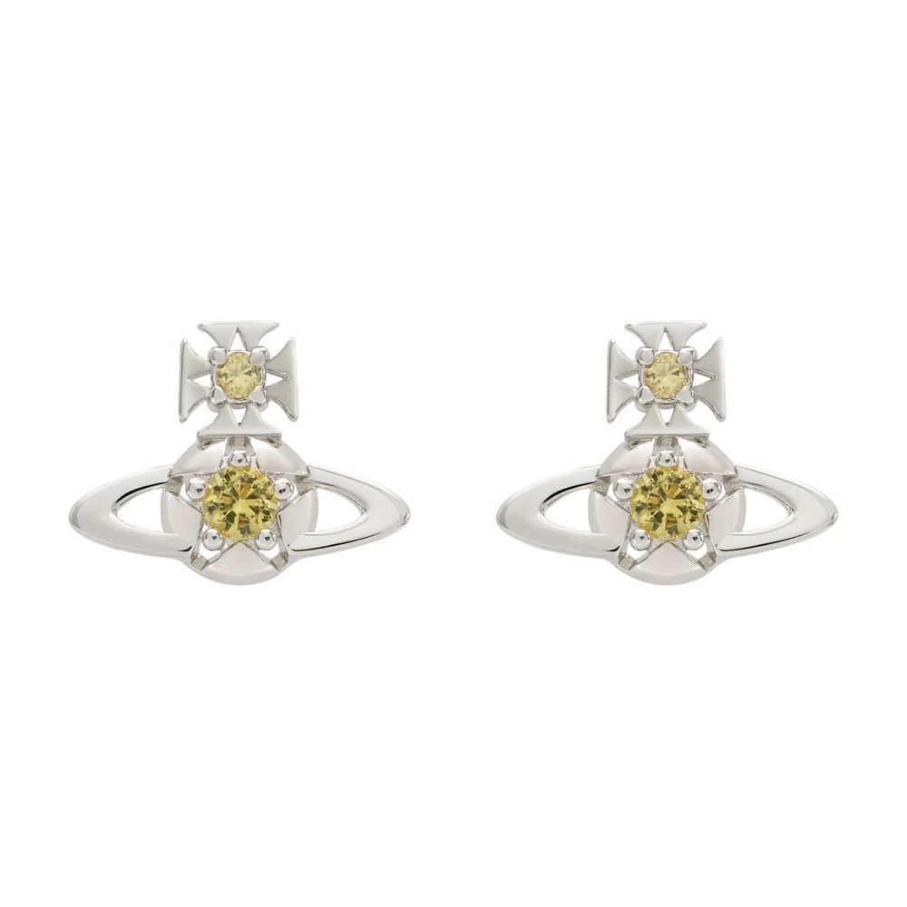 Vivienne Westwood Women's Yellow Lee Orb Earrings