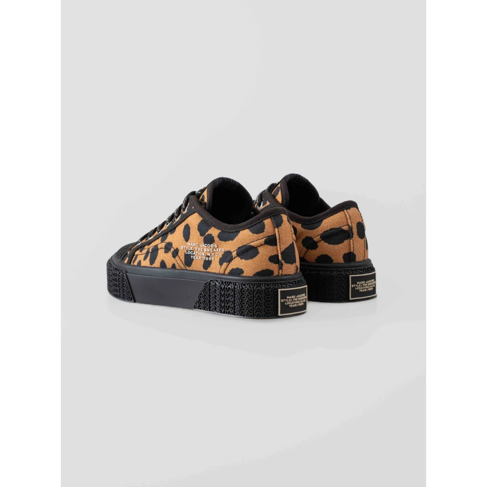 Marc Jacobs Cheetah Canvas Sneakers Multicolor Dames