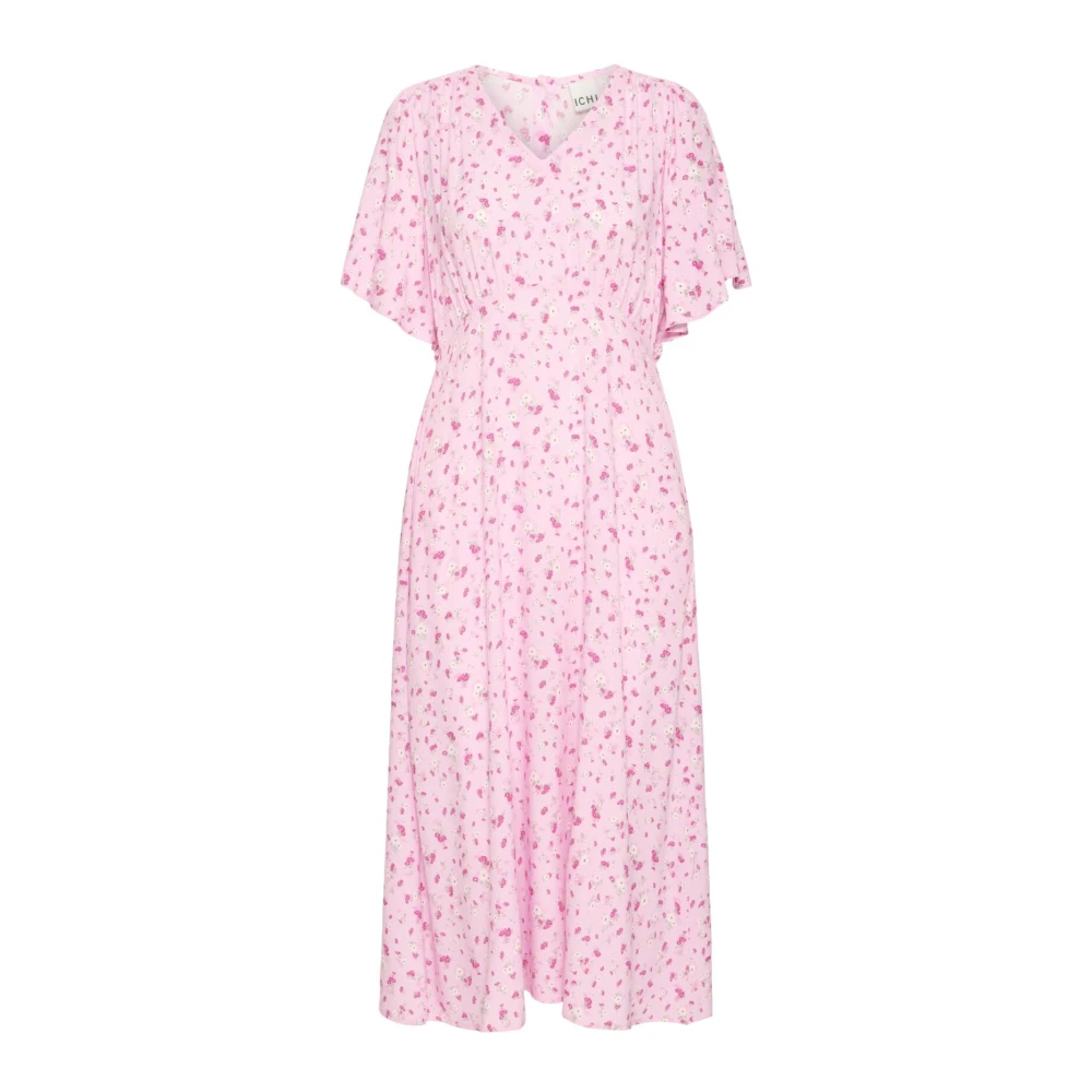 Ichi Femme Rose - Midi Dress - Robes - Taille: 36 Fr