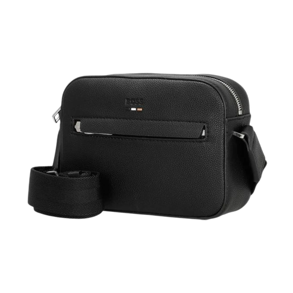 Boss Crossbody tas met verstelbare schouderband Black Heren