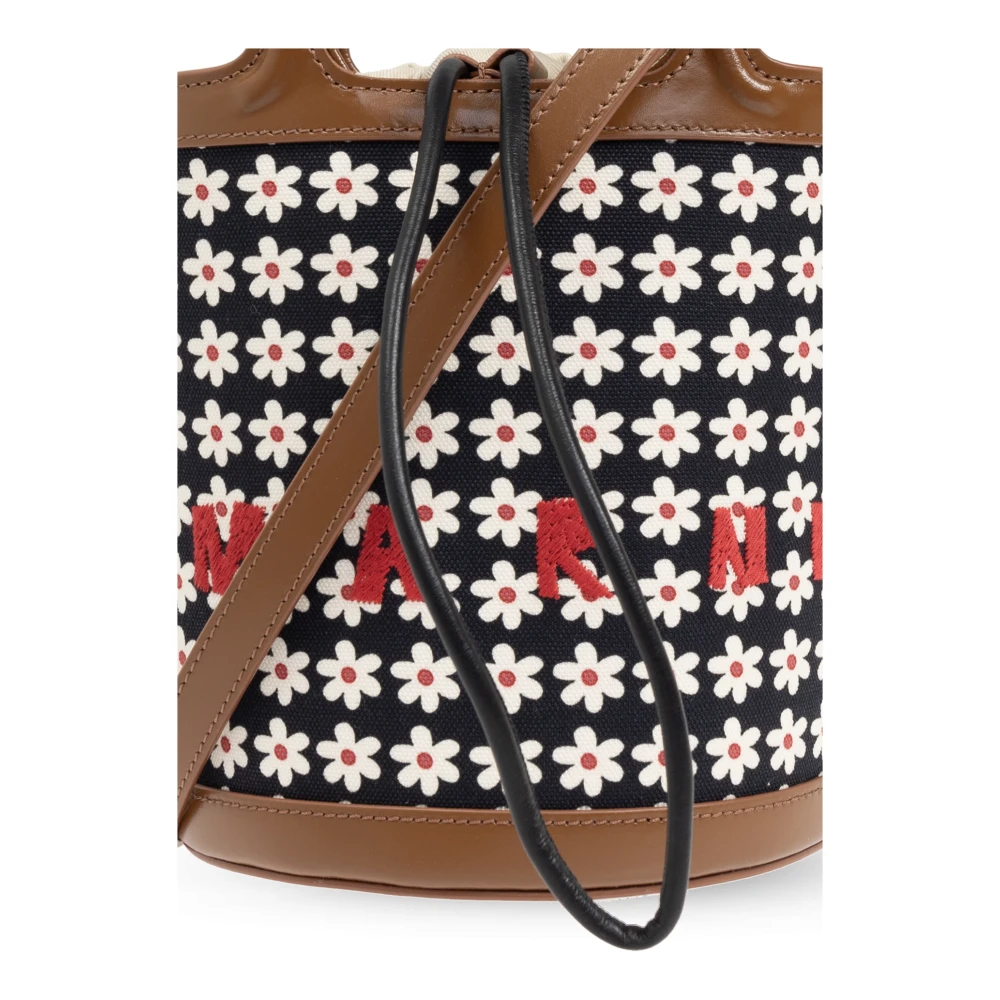 Marni Tropicalia Kleine emmer schoudertas Multicolor Dames