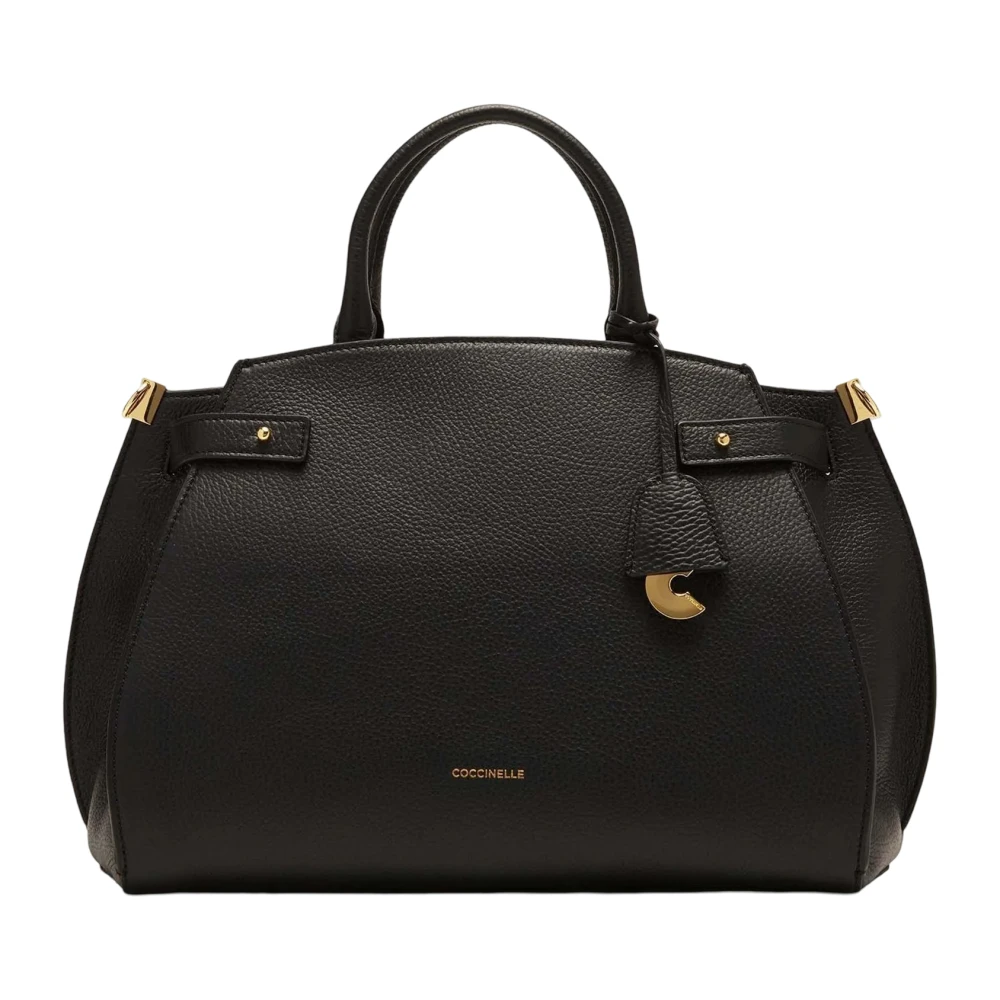 Coccinelle Schoudertas van korrelleer met rits Black Dames