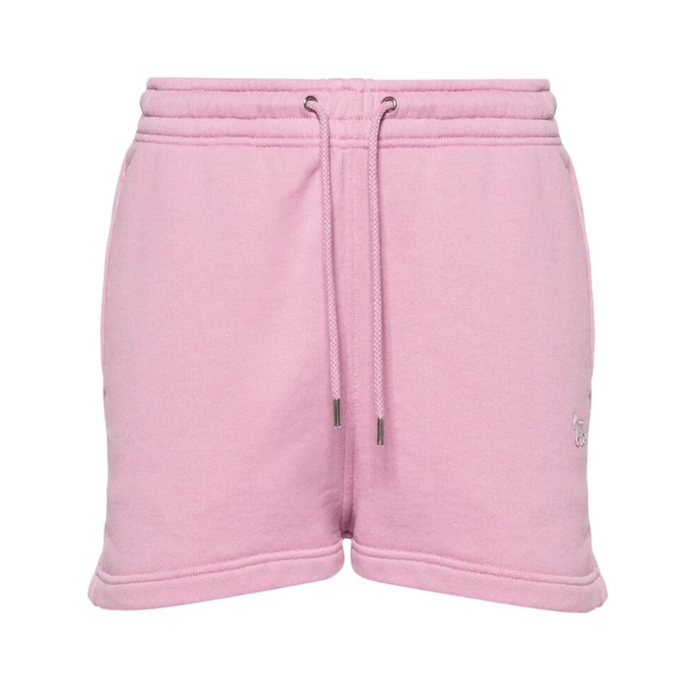 Maison Kitsuné Casual Shorts Pink Dames
