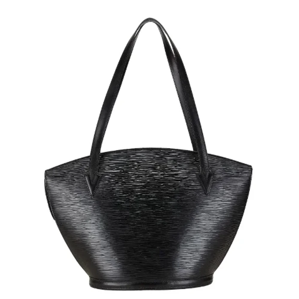 Louis Vuitton Vintage Pre-owned Leather louis-vuitton-bags Black Dames